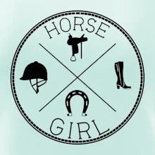 Horse Girl kruh Horse Girl kruh