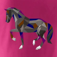 Kôň geometria farebný Kôň geometria farebný