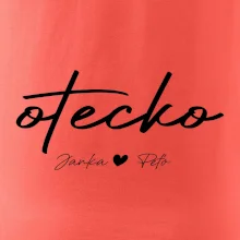 Otecko - tričko s menami deti Otecko - tričko s menami deti