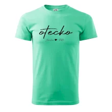 Otecko - tričko s menami deti Otecko - tričko s menami deti