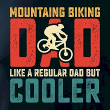 Mountain biking dad like a regular dad Mountain biking dad like a regular dad