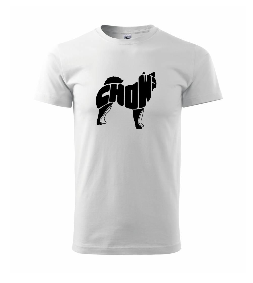 Čau Čau - nápis v tele - Tričko Basic Extra veľké