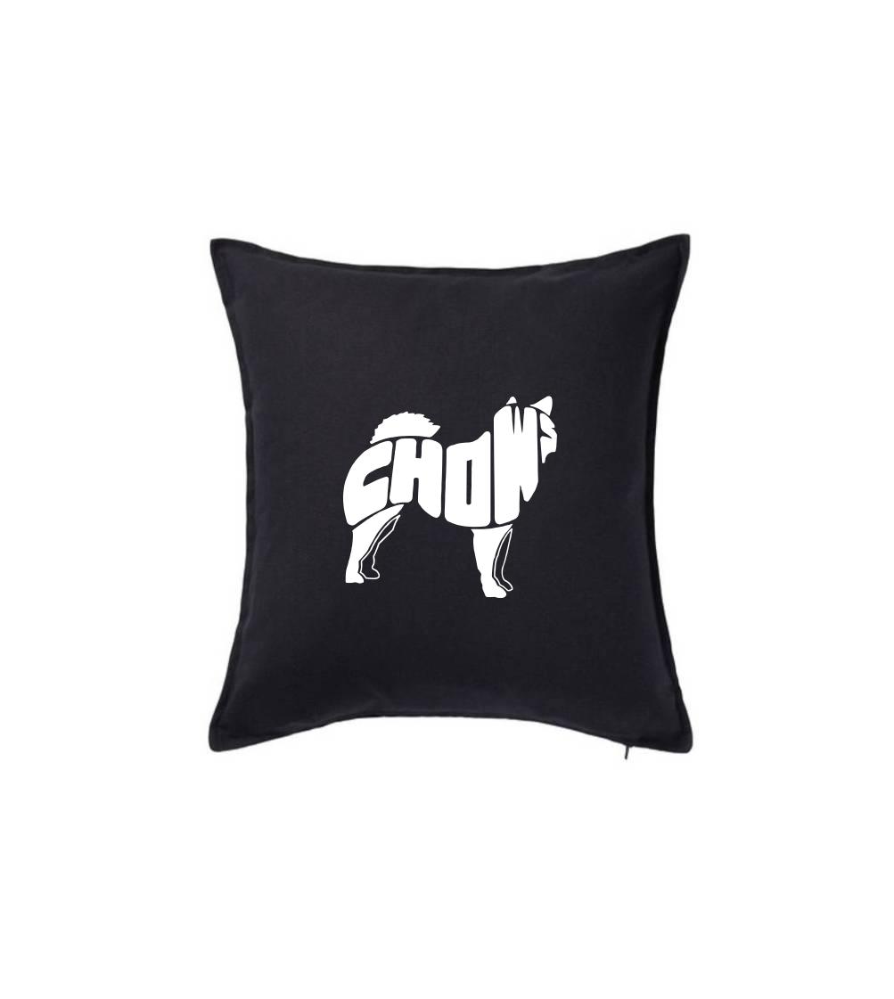 Čau Čau - nápis v tele - Vankúš 50x50