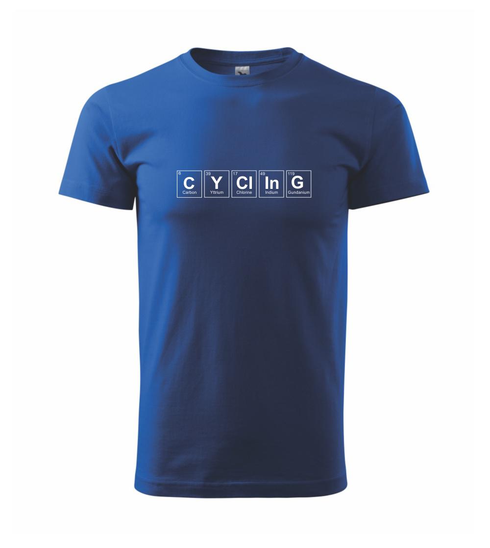 Cycling - periodická tabuľka - Heavy new - tričko pánske
