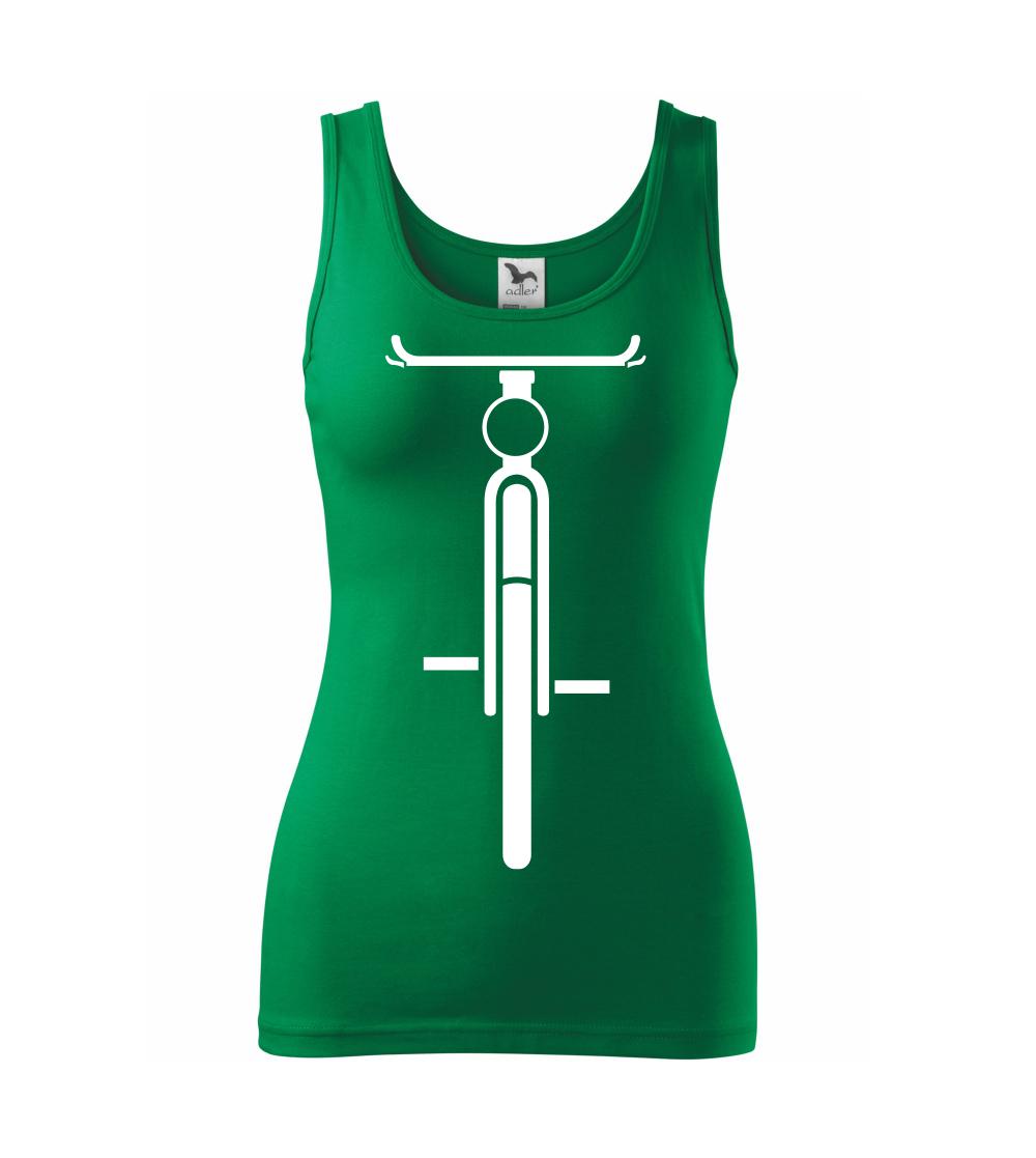 Bicykel spredu - obrys - Tielko triumph