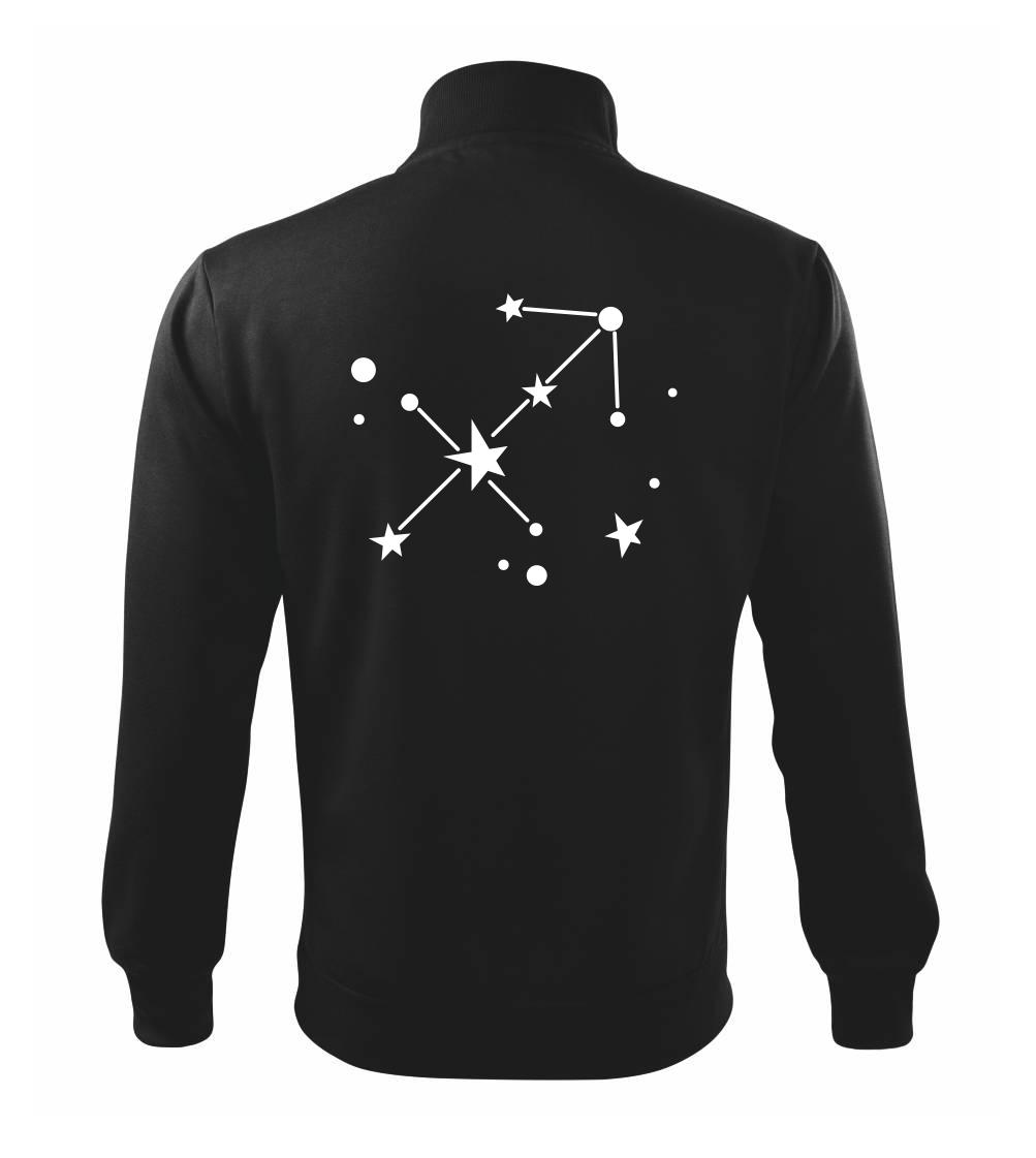 Súhvezdie - Sagittarius - Strelec - Mikina bez kapucne Adventure