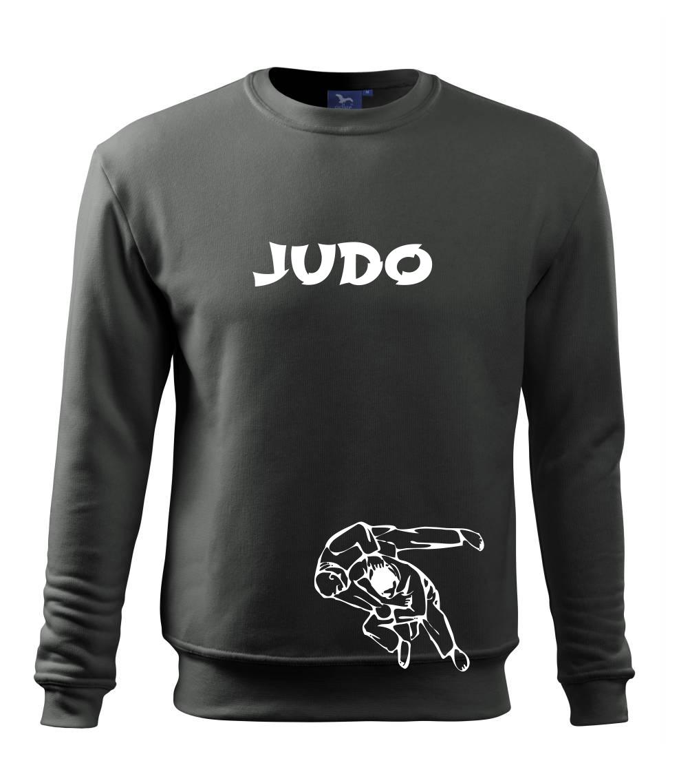 Judo nápis + postavy - Mikina Essential pánská | MyShirt.sk
