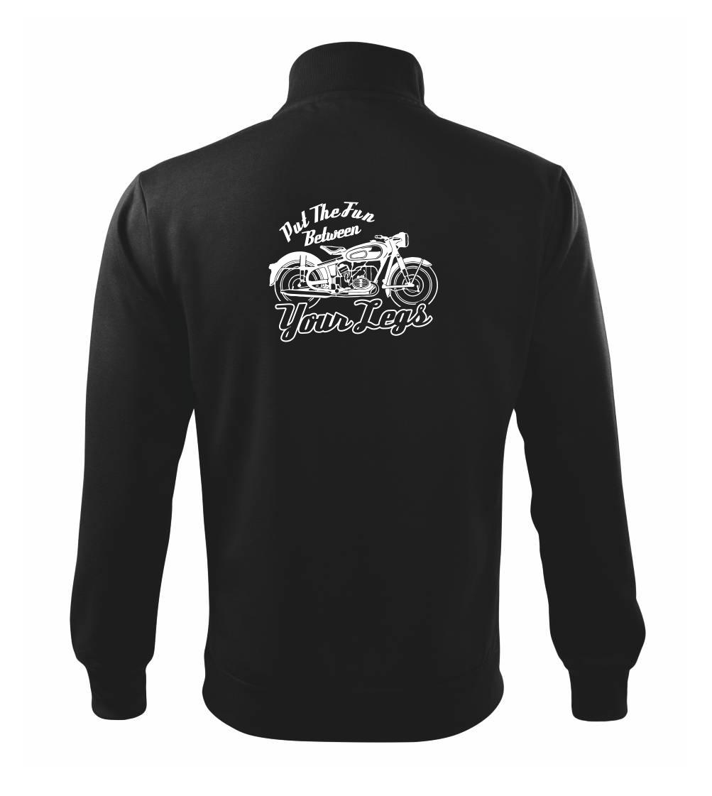 Put The Fun Between Your Legs Moto - Mikina bez kapucne Adventure