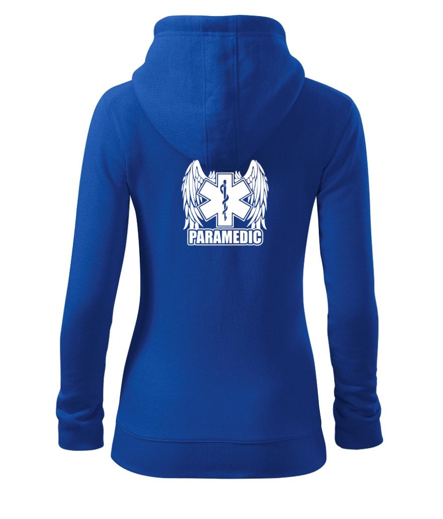 Paramedic - Mikina dámska trendy zipper s kapucňou
