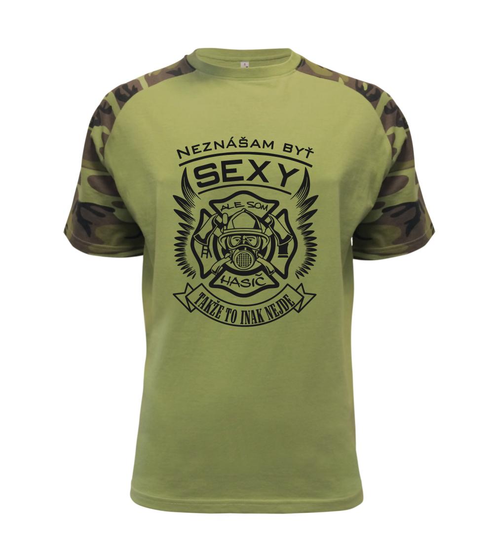 Neznášam byť sexy - Hasič - Raglan Military