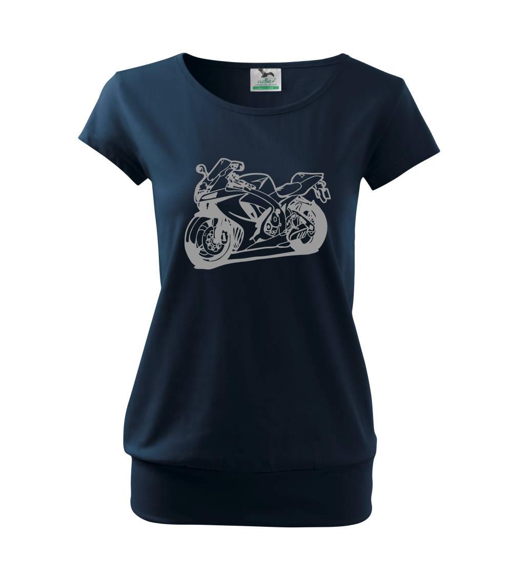 Športová motorka - Voľné tričko city
