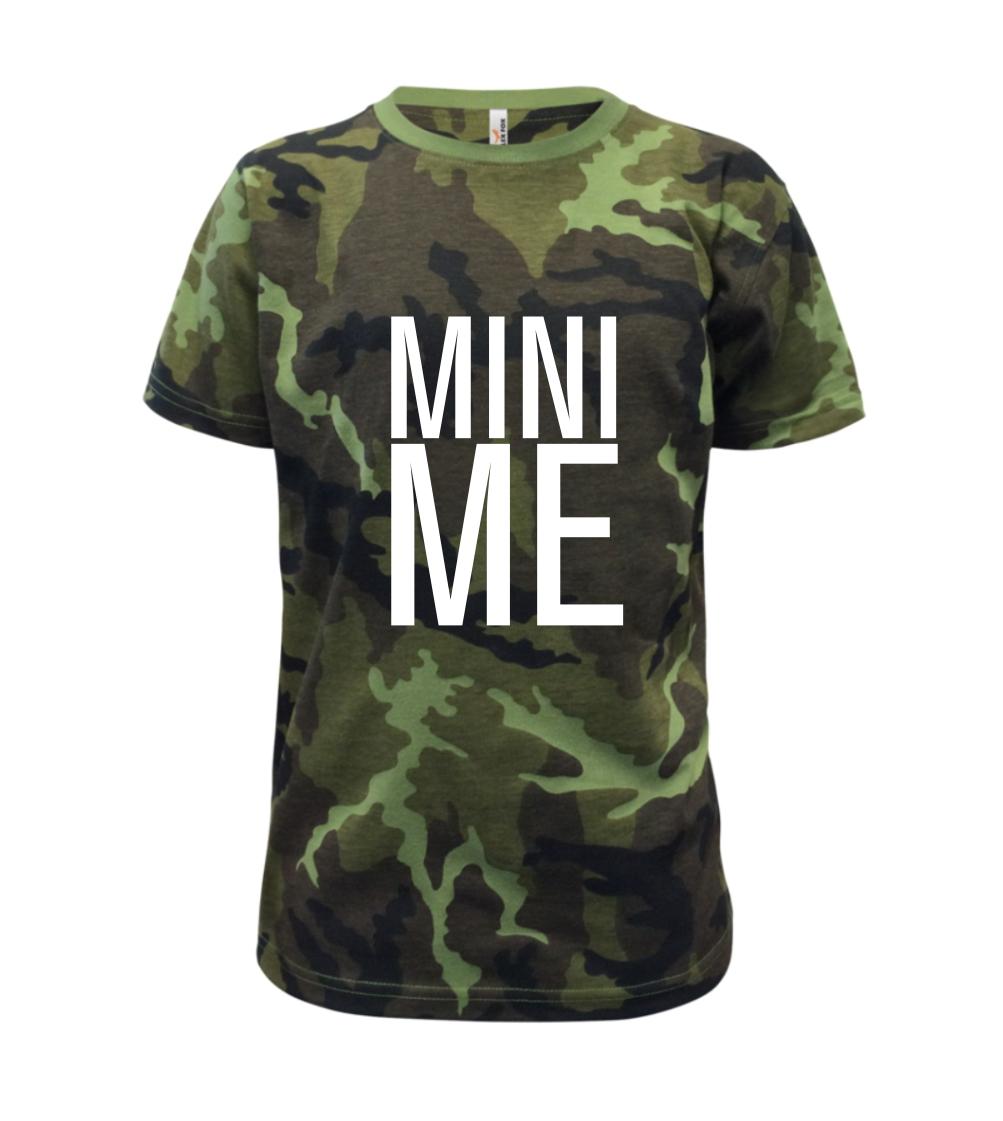 Me / mini me tlačiarenské - Detské maskáčové tričko