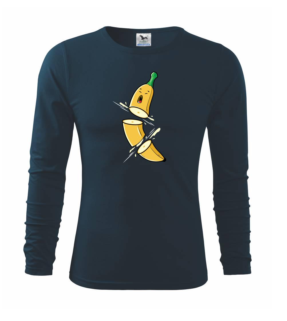 Banana samuraj - Tričko s dlhým rukávom FIT-T long sleeve