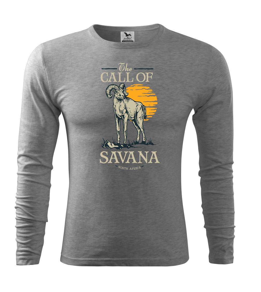 Savana koza - Tričko s dlhým rukávom FIT-T long sleeve