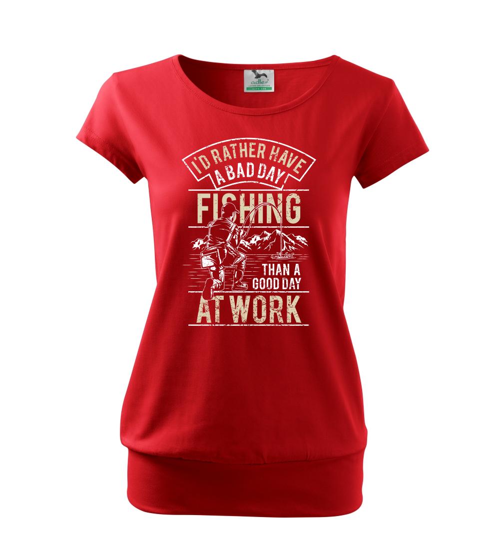 Fishing - Voľné tričko city