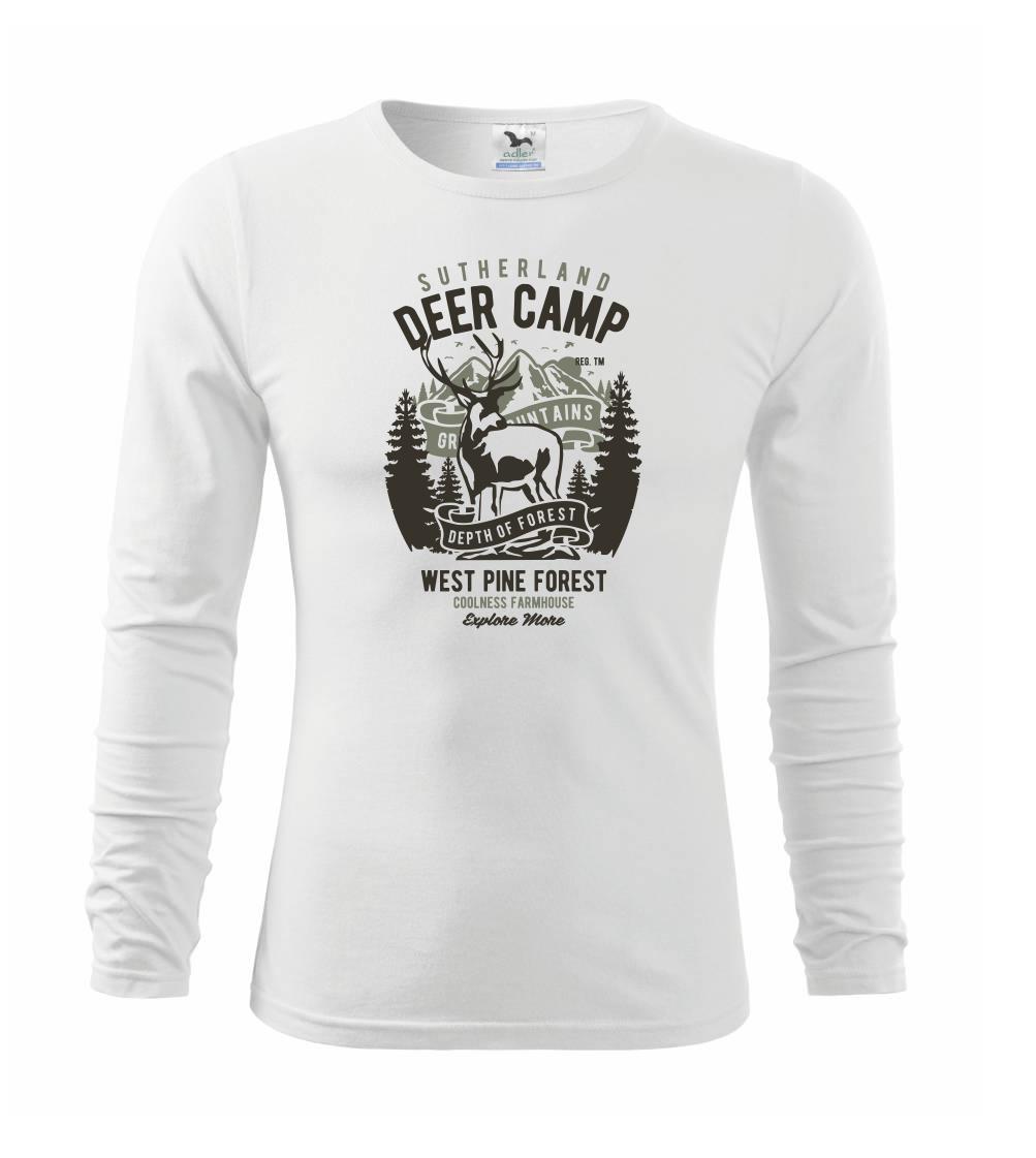 Deer Camp - Tričko detské Long Sleeve