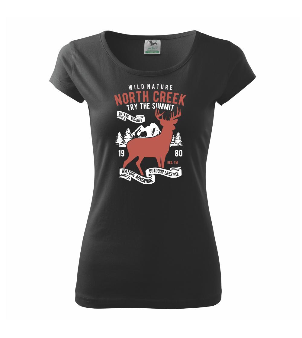 North Creek Deer Nature - Pure dámske tričko