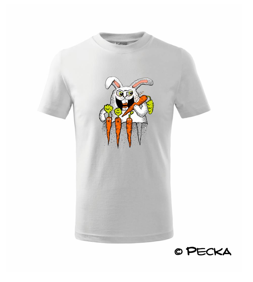 Zajac killer (Pecka design) - Tričko detské basic