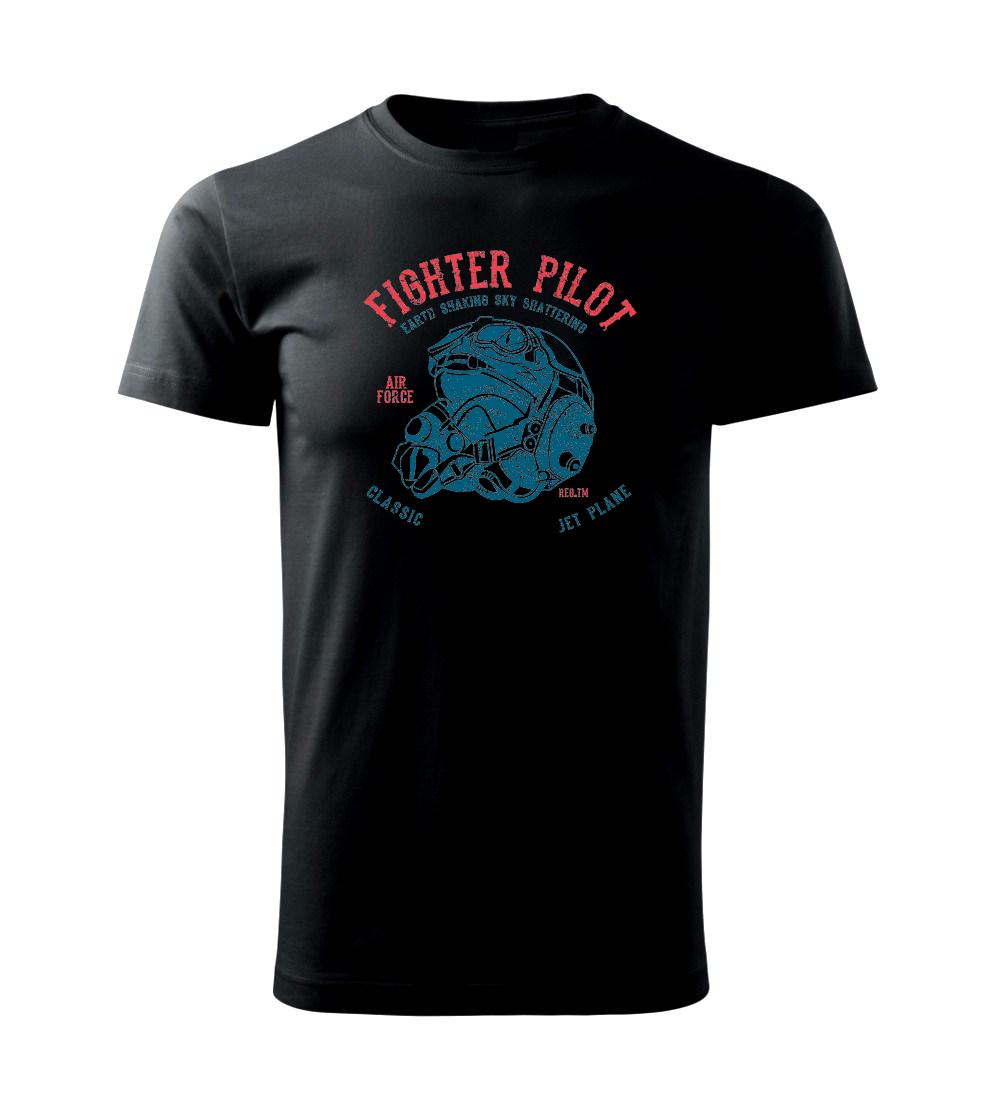 Fighter Pilot - Tričko Basic Extra veľké