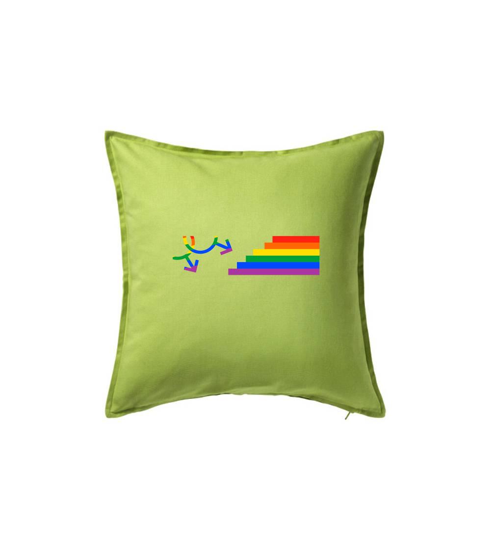 Gay symbol dúha - Vankúš 50x50
