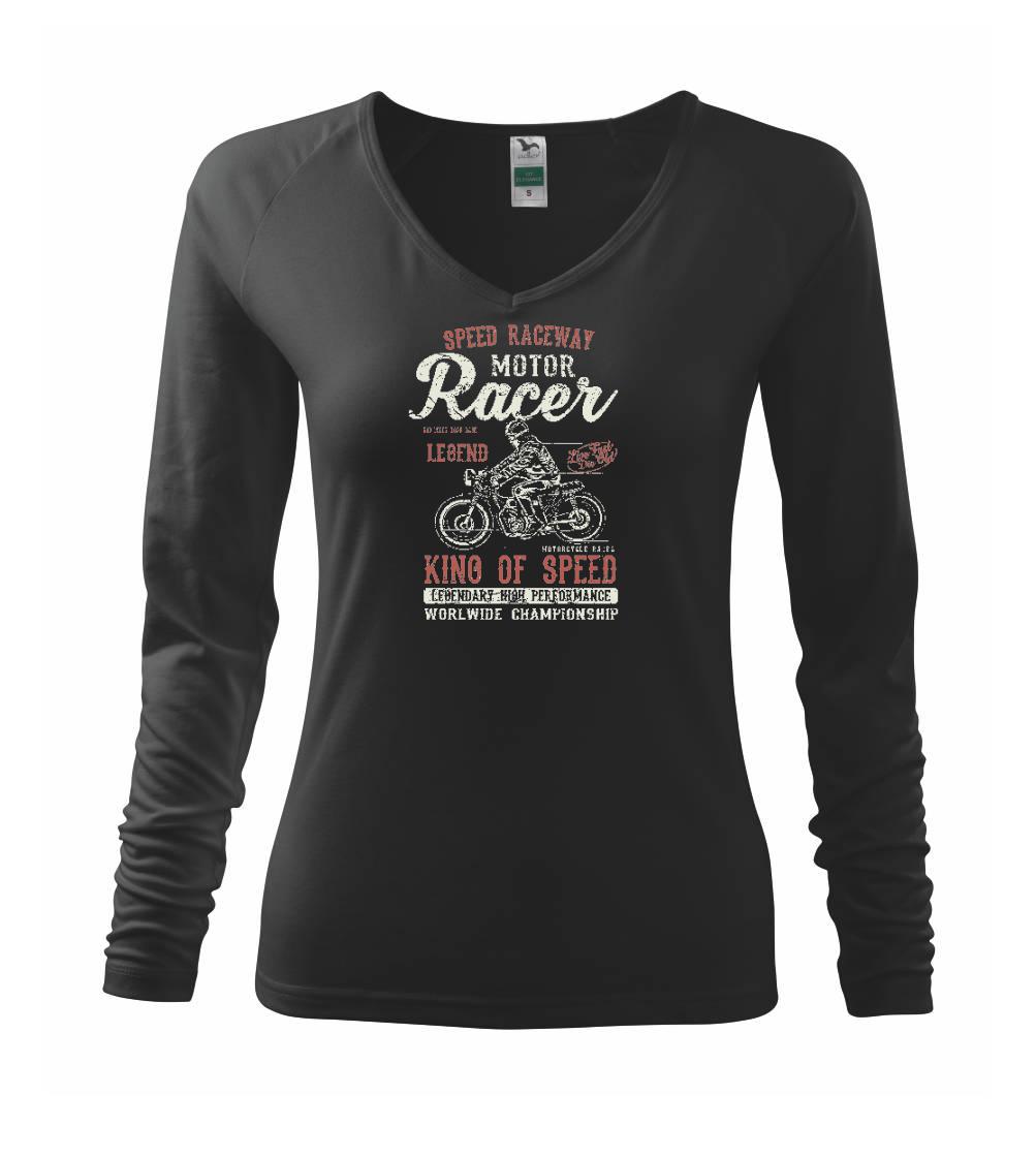 Motor Racer - Tričko dámske Elegance