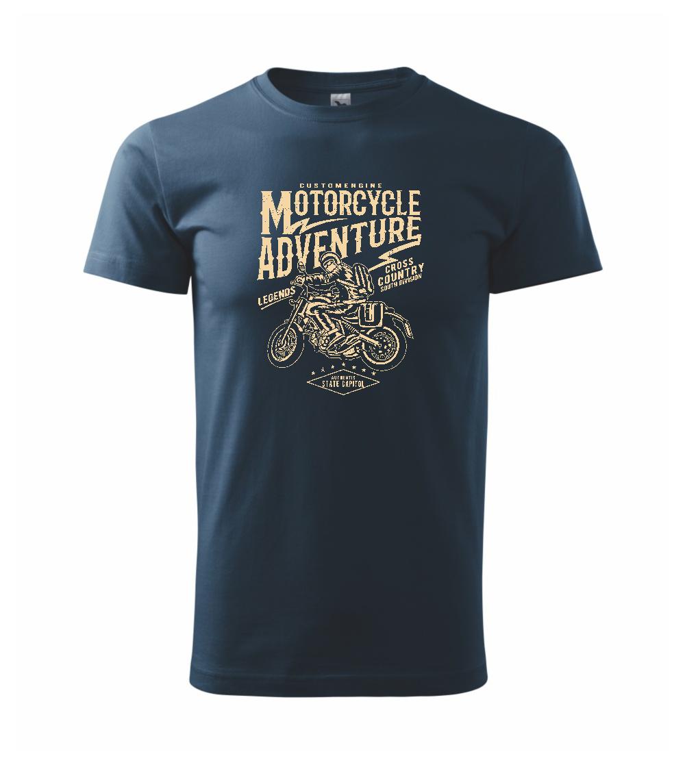 Motorcycle Adventure - Heavy new - tričko pánske