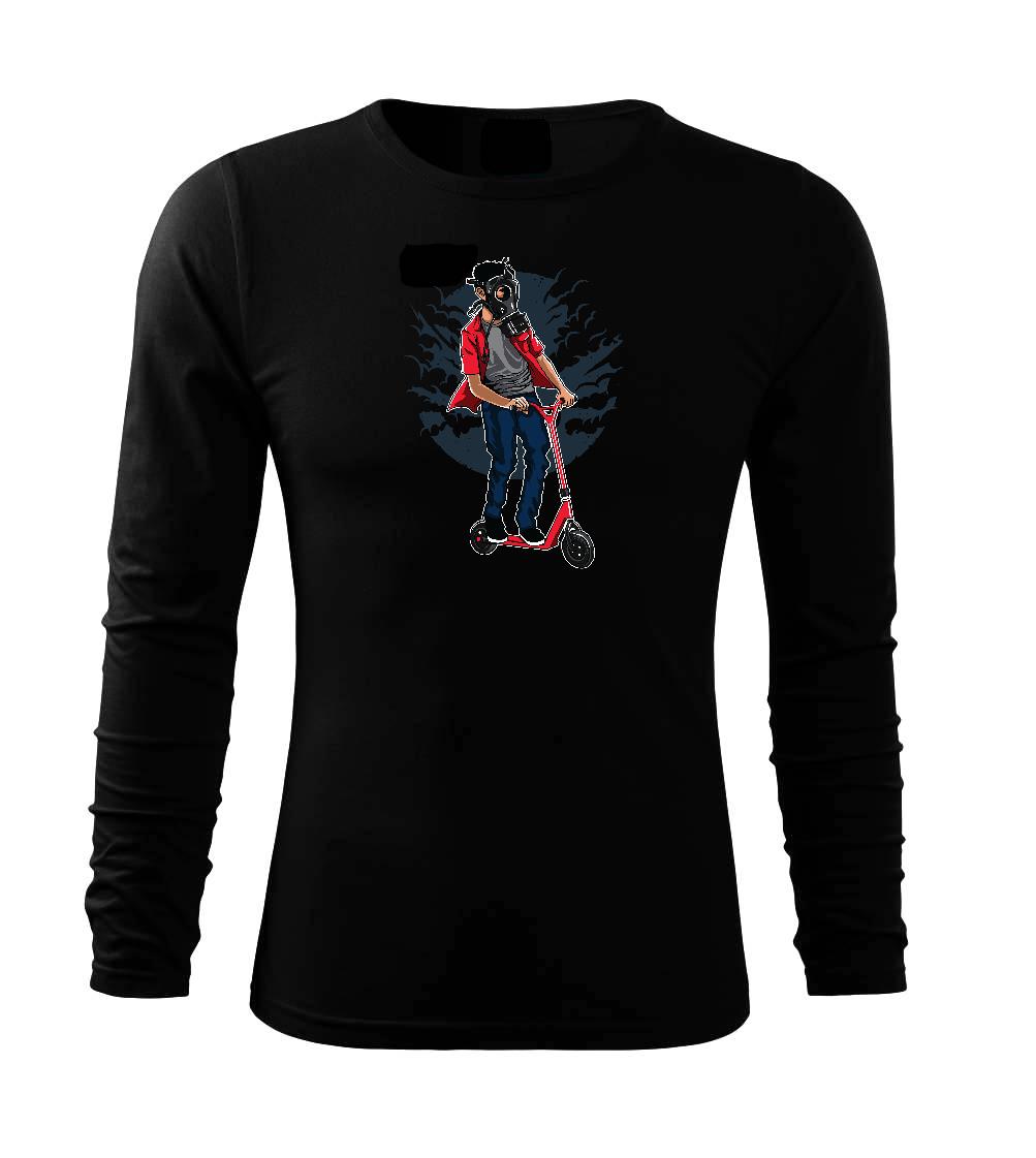 Gasmask Rider - Tričko s dlhým rukávom FIT-T long sleeve