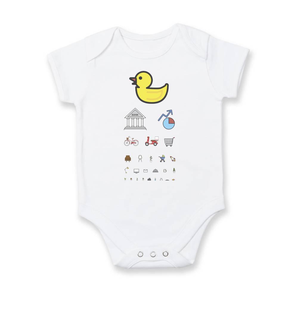 Očný test rôzne veci - Dojčenské body