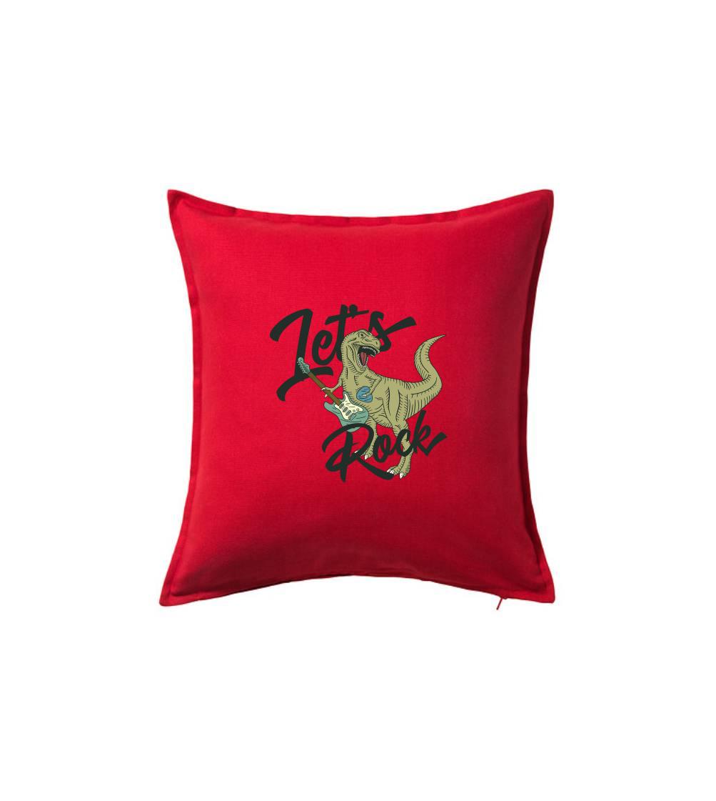 Let\'s rock T-rex - Vankúš 50x50
