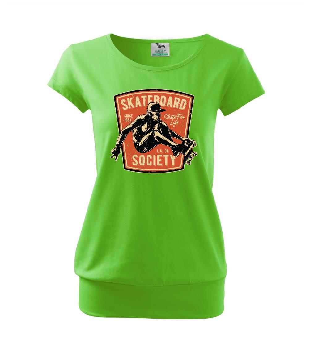 Skateboard Society - Voľné tričko city