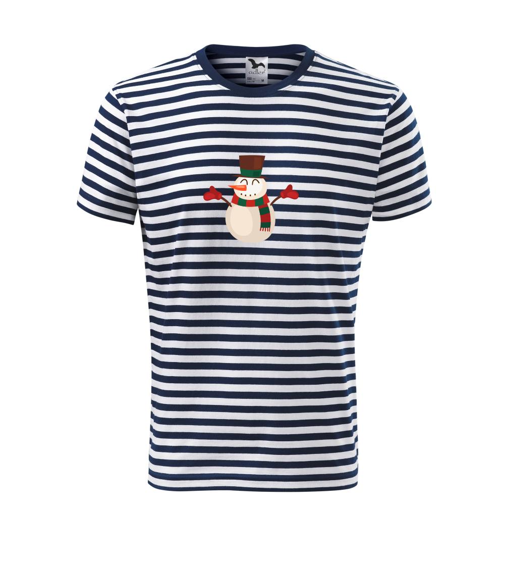 Vianočný snehuliak - Unisex tričko na vodu