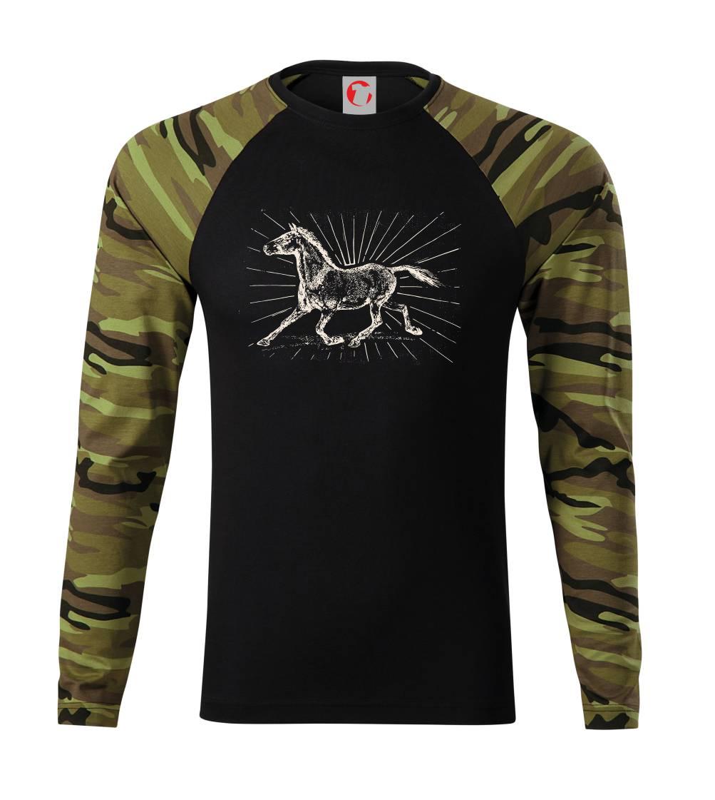Kôň a lúče - Camouflage LS