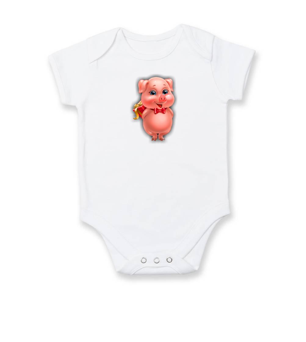 Vianočné prasiatko - Dojčenské body
