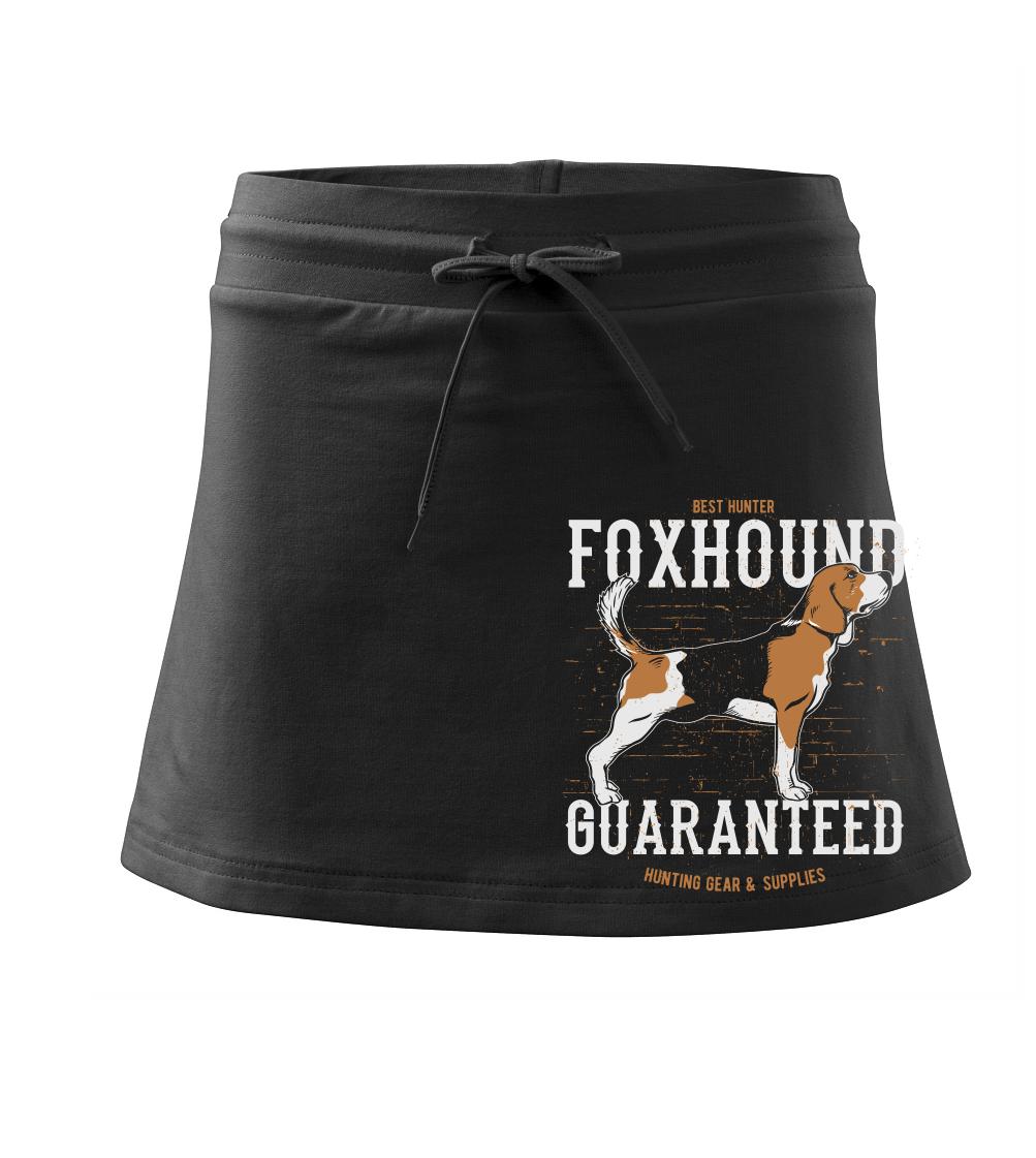 Dog foxhound - Športová sukne - two in one
