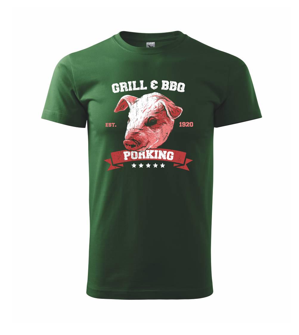 Pig grill - Tričko Basic Extra veľké