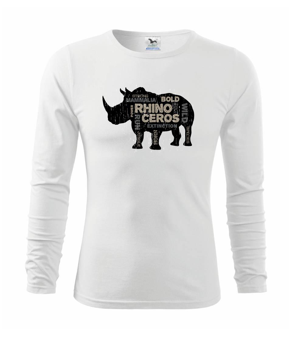 Rhino power - Tričko detské Long Sleeve