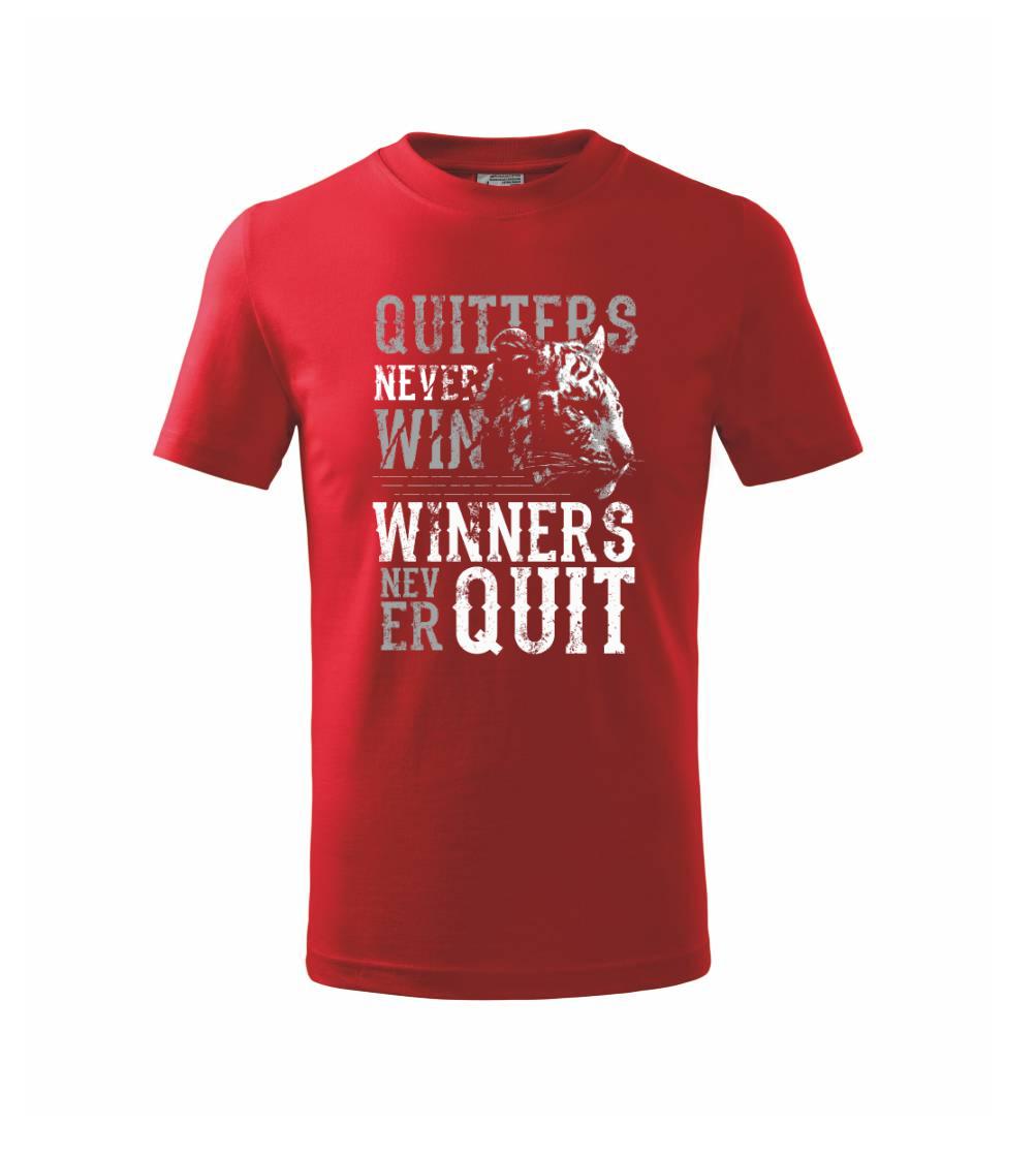Tiger quitter - Tričko detské basic