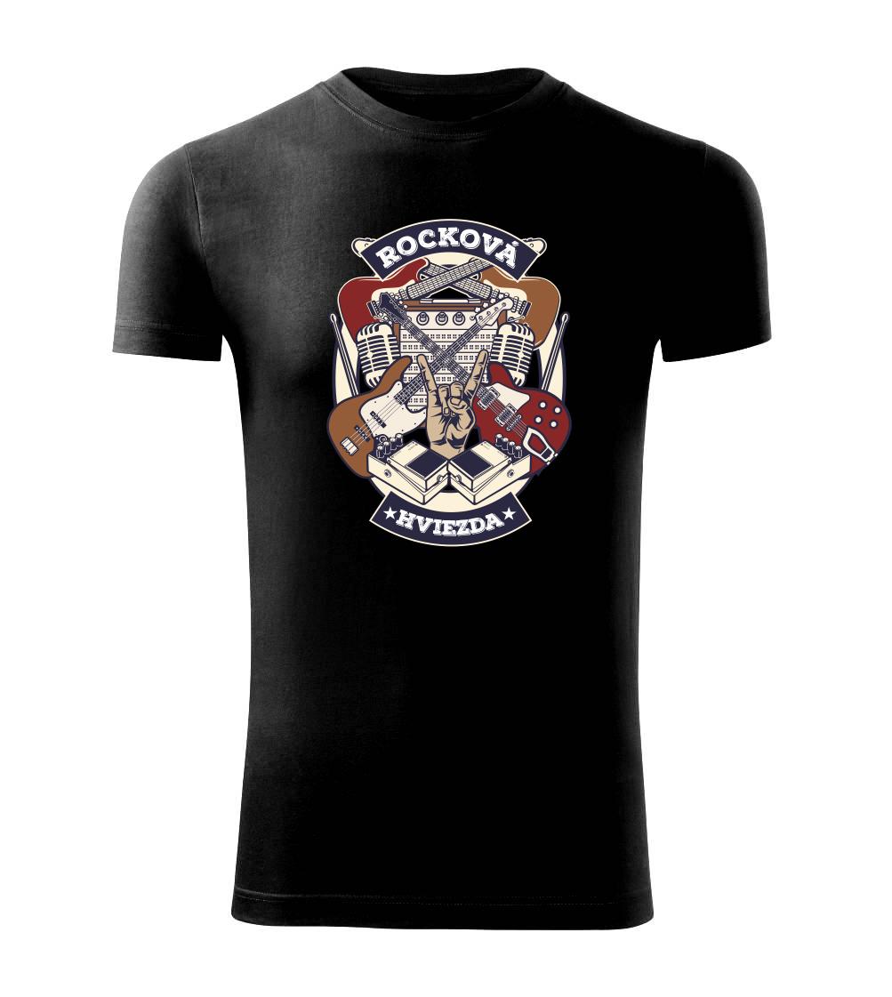 Rocková hviezda SK - Viper FIT pánske tričko