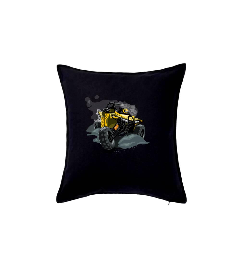 ATV bugina žltá - Vankúš 50x50