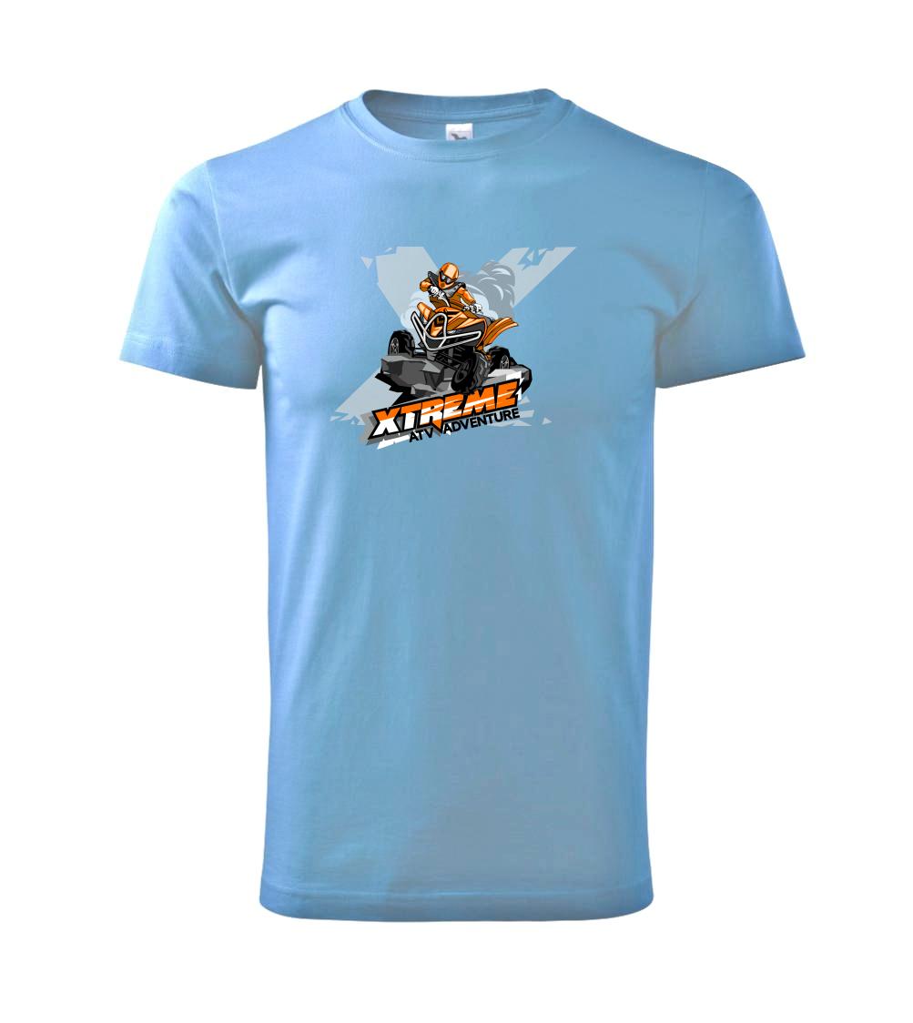 ATV štvorkolka Xtreme oranžová - Heavy new - tričko pánske