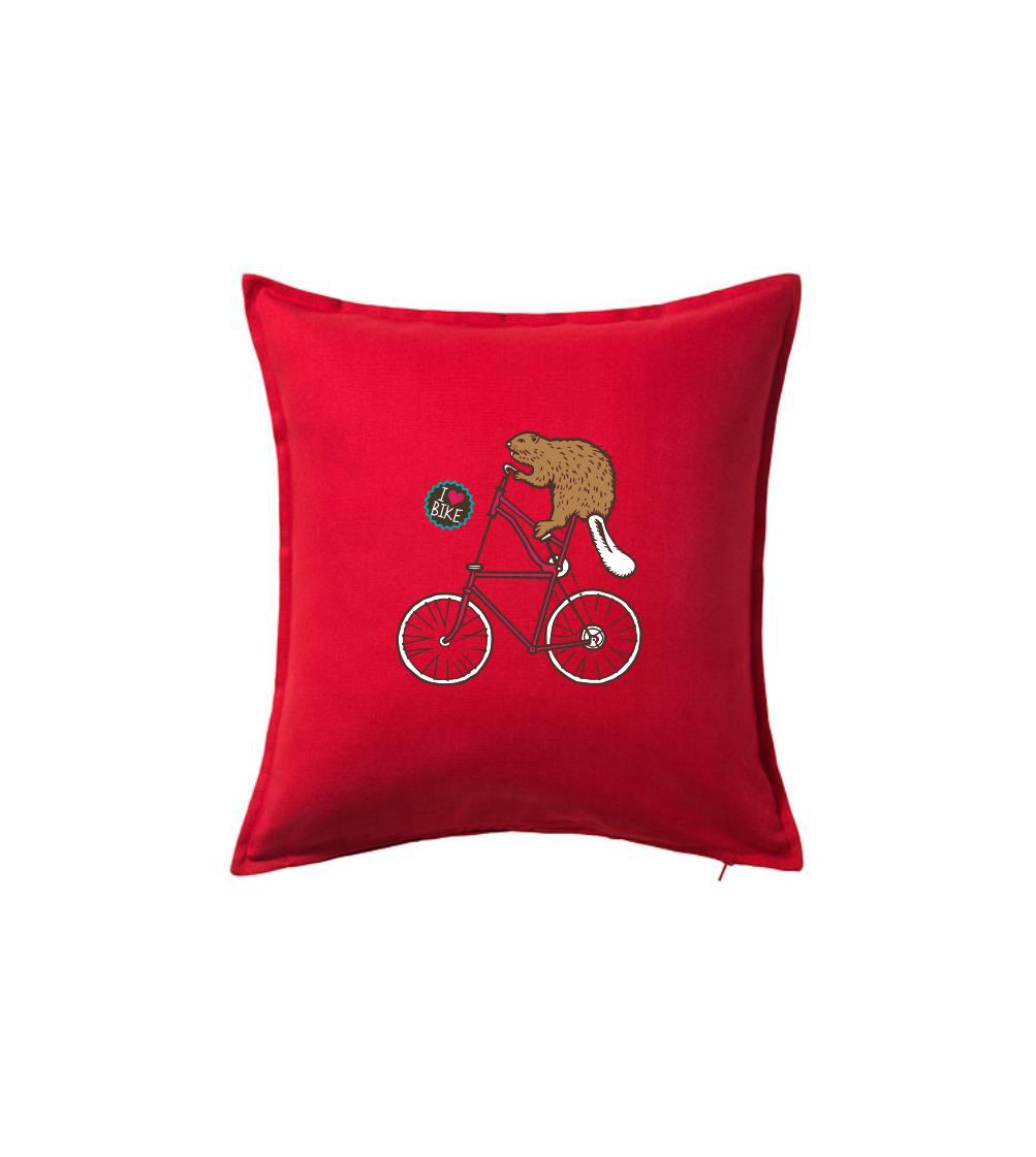 Bobor na bicykli - Vankúš 50x50
