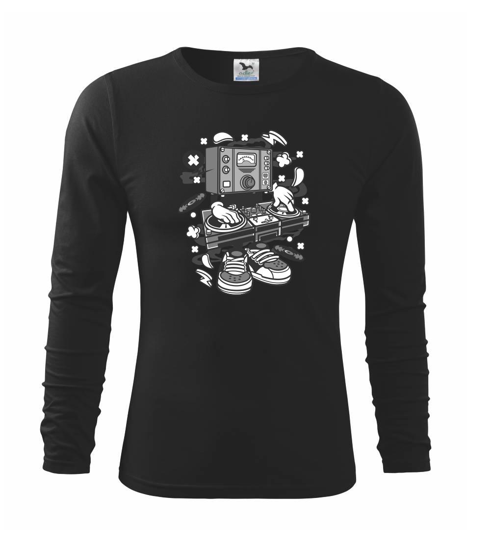 DJ meter - Tričko detské Long Sleeve