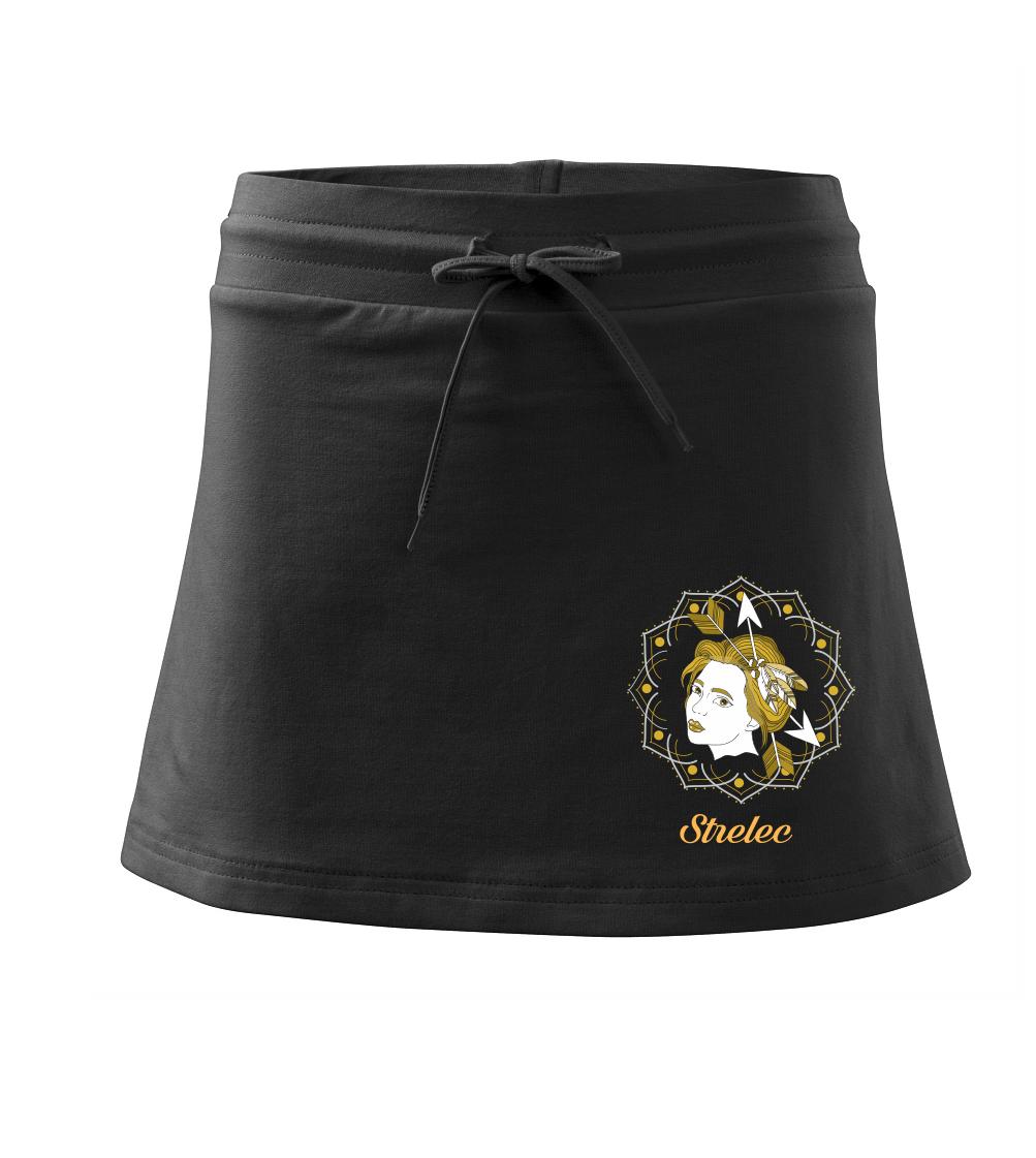 Znamenie ženy - Strelec SK (Pecka design) - Športová sukne - two in one