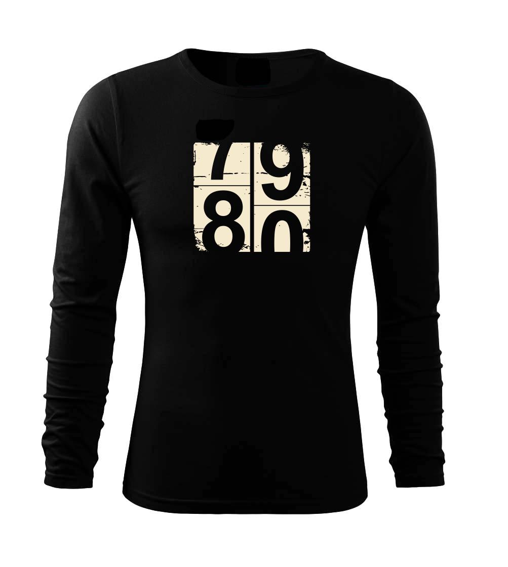 Tachometer 80 - Tričko s dlhým rukávom FIT-T long sleeve