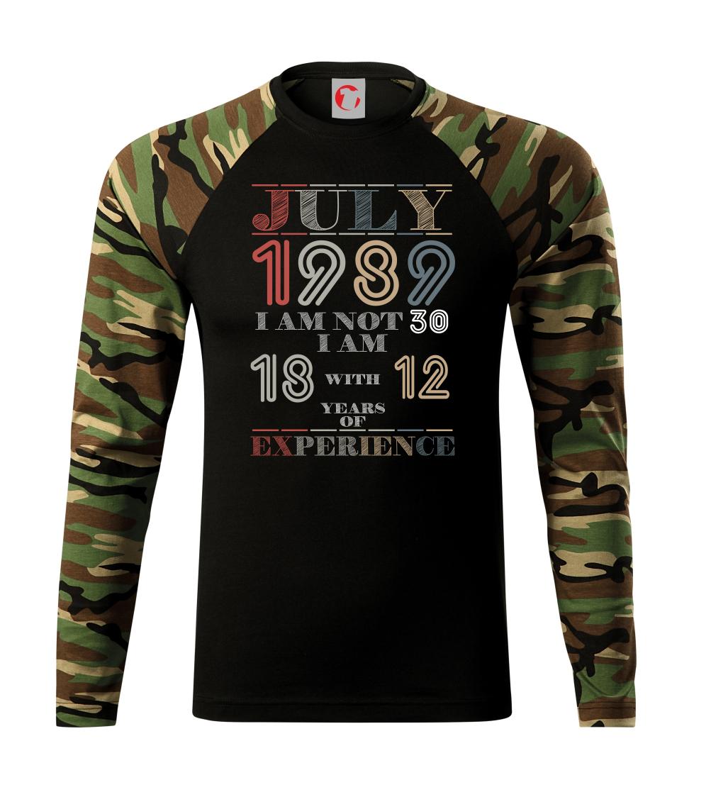 Narodeniny experience 1989 july - Camouflage LS