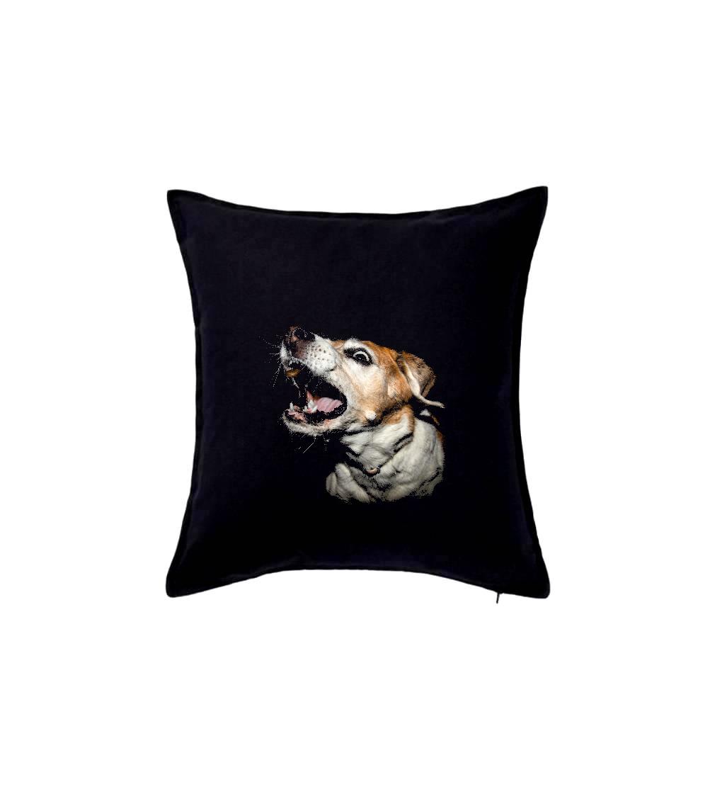 Beagle - Otvorená papuľa   - Vankúš 50x50