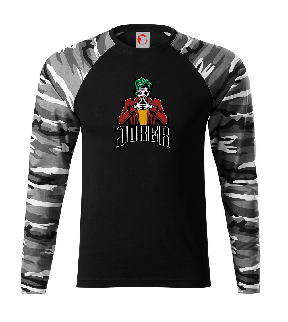 Joker šialený - Camouflage LS