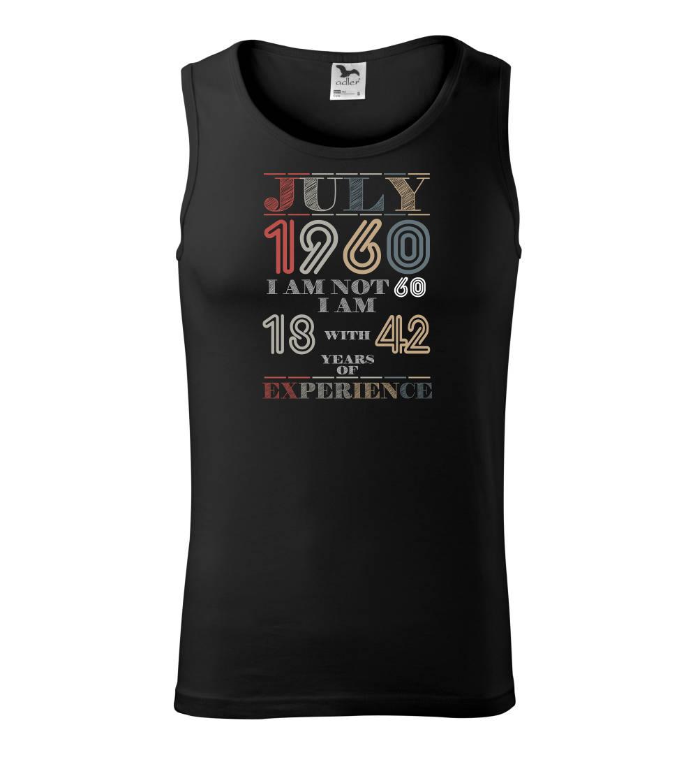 Narodeniny experience 1960 july - Tielko pánske Core