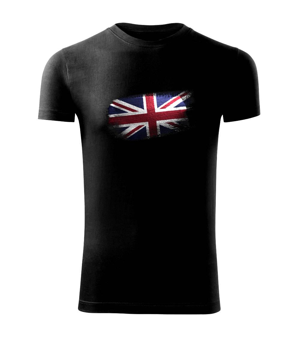 Britská vlajka ohryzené - Viper FIT pánske tričko