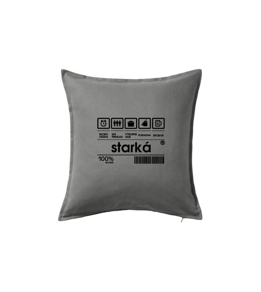 Čiarový kód - starká - Vankúš 50x50